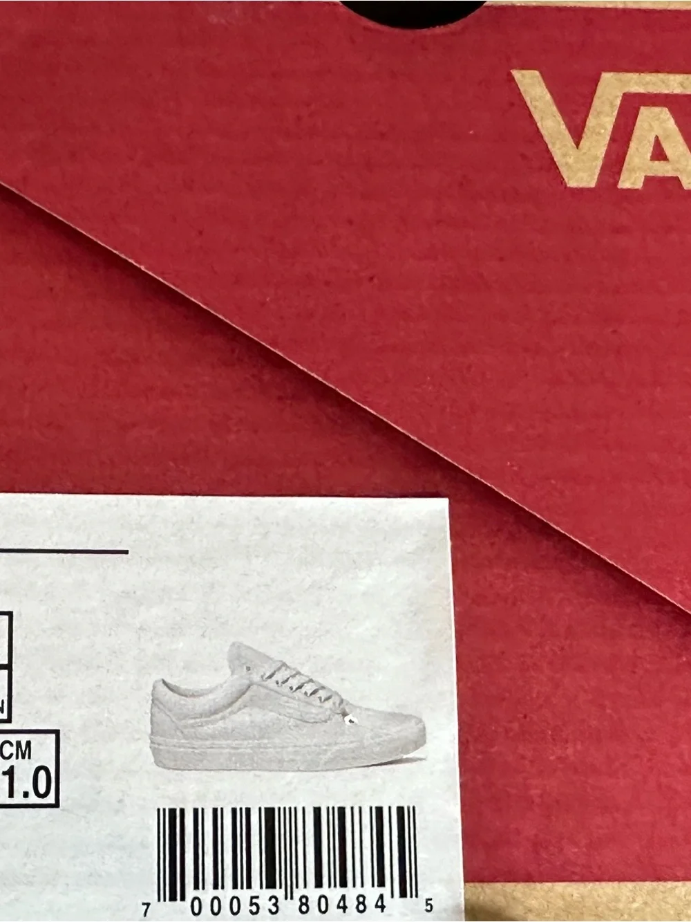 Vans White Canvas Low-Top Sneakers